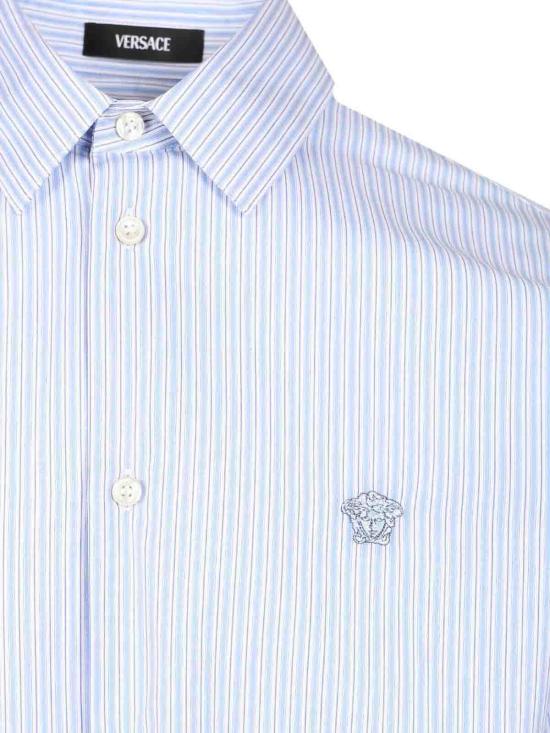26SS 베르사체 셔츠 10188741A164762VM60 Light Blue - VERSACE