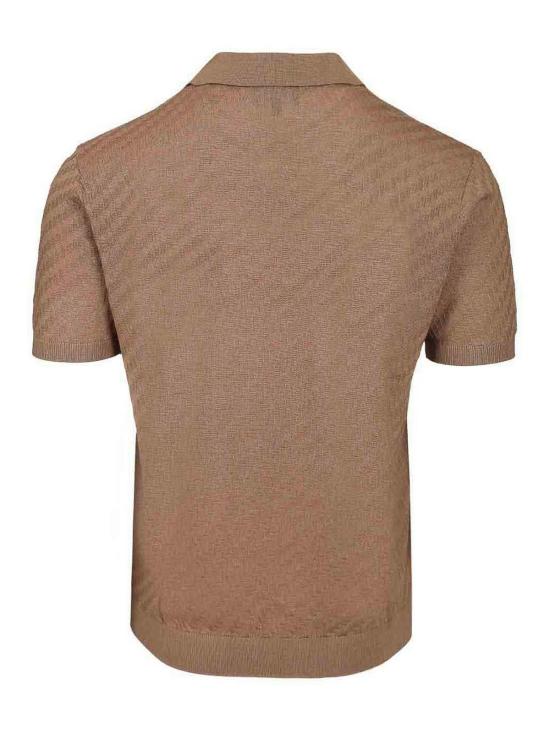 26SS 엠포리오 아르마니 폴로 티셔츠 EM004307AF24573U6285 Brown - EMPORIO ARMANI