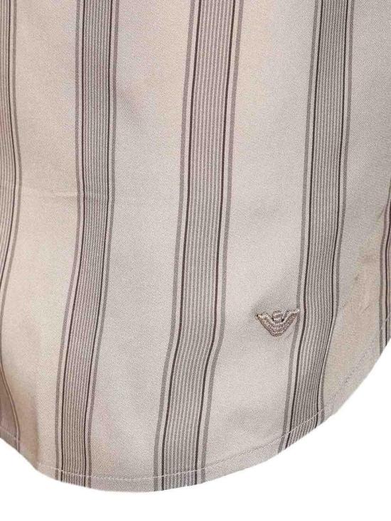 26SS 엠포리오 아르마니 긴팔 셔츠 EM005762AF13285F6216 Beige - EMPORIO ARMANI