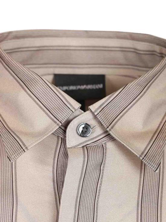 26SS 엠포리오 아르마니 긴팔 셔츠 EM005762AF13285F6216 Beige - EMPORIO ARMANI