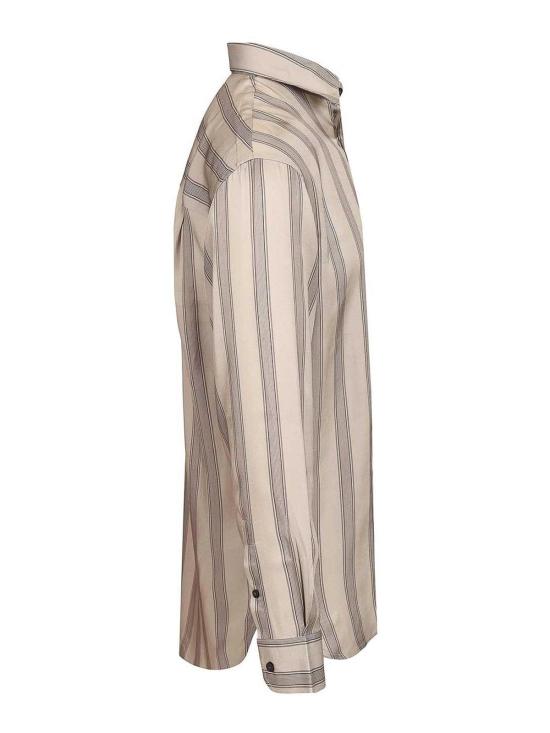 26SS 엠포리오 아르마니 긴팔 셔츠 EM005762AF13285F6216 Beige - EMPORIO ARMANI