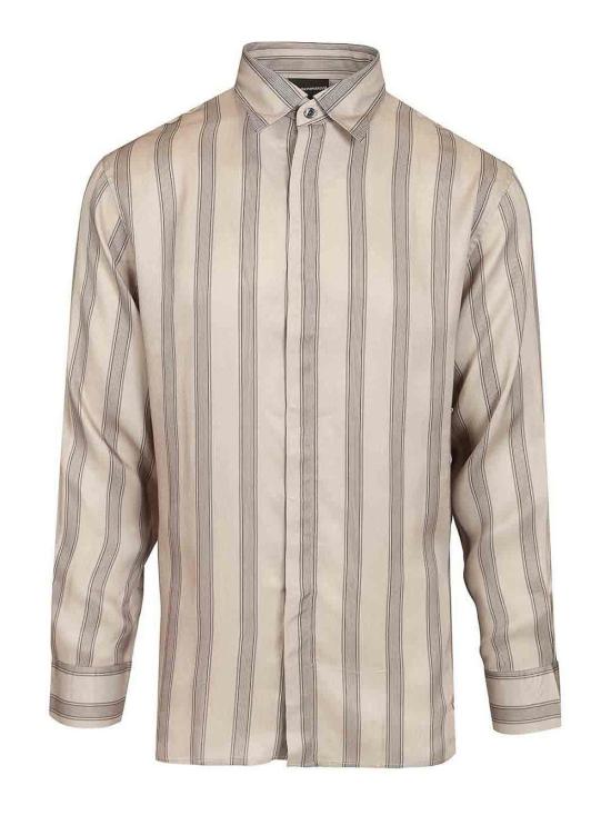 26SS 엠포리오 아르마니 긴팔 셔츠 EM005762AF13285F6216 Beige
