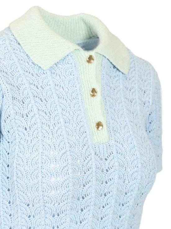 26SS 포르테포르테 폴로 티셔츠 14664F49A5010 Light Blue - FORTE FORTE