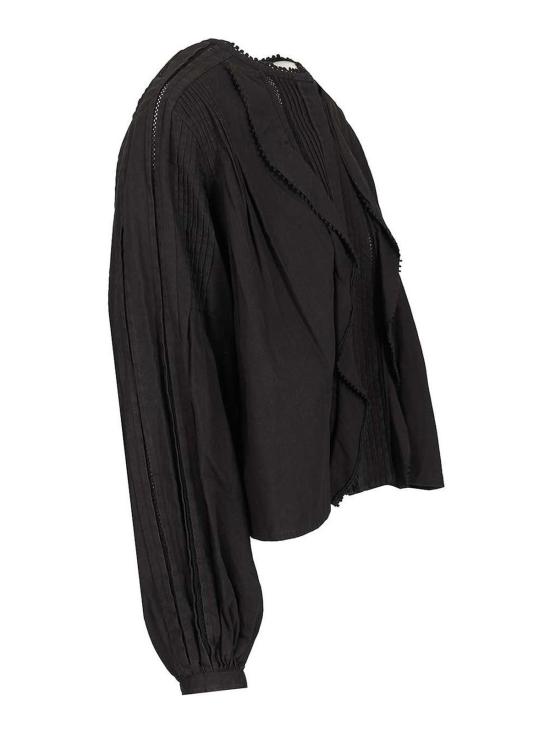 26SS 이자벨마랑 블라우스 26PCH0308FAD1I02I01BK Black - ISABEL MARANT