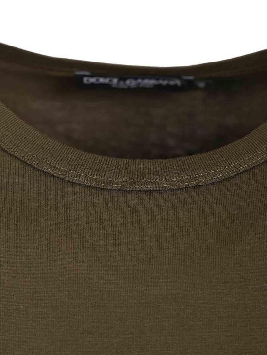 26SS 돌체앤가바나 반팔 티셔츠 G8JX7TG7P1AM4001 Brown - DOLCE & GABBANA
