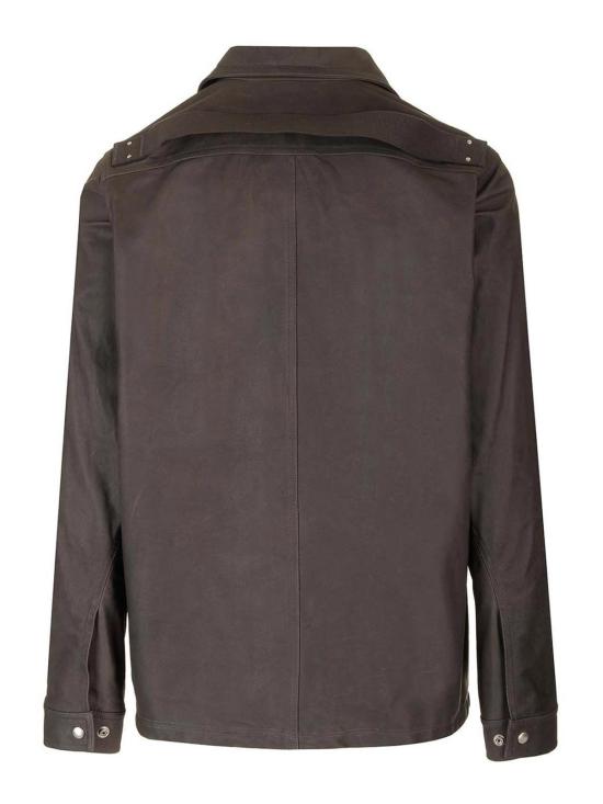  릭 오웬스 가죽 자켓 RU02D6766LSA078 Brown - RICK OWENS