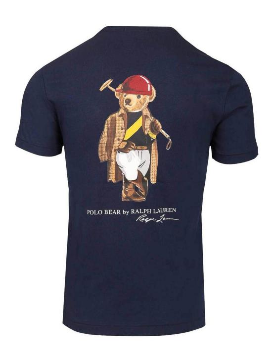 26SS 폴로 랄프로렌 폴로 티셔츠 710B16610001 Blue - POLO RALPH LAUREN