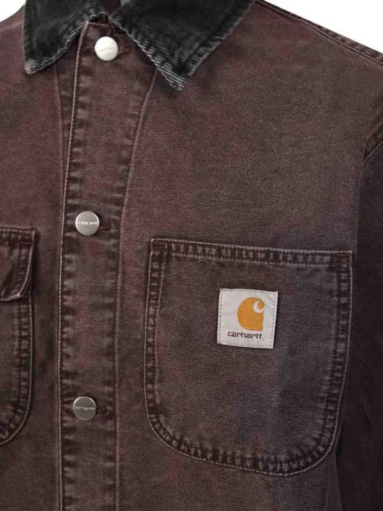 26SS 칼하트 미치 셔츠 I0362623AN0J Dark Red - CARHARTT