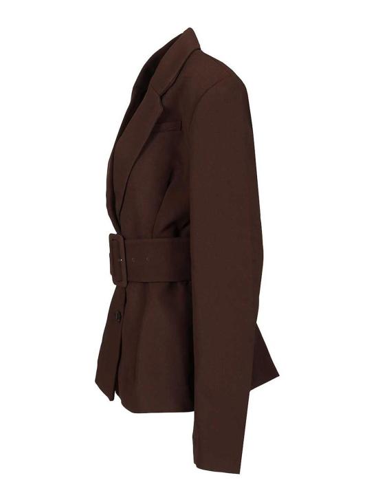 26SS 로테이트 바이 크리스텐슨 수트 자켓 11548400000000 Brown - ROTATE BY BIRGERCHRISTENSEN