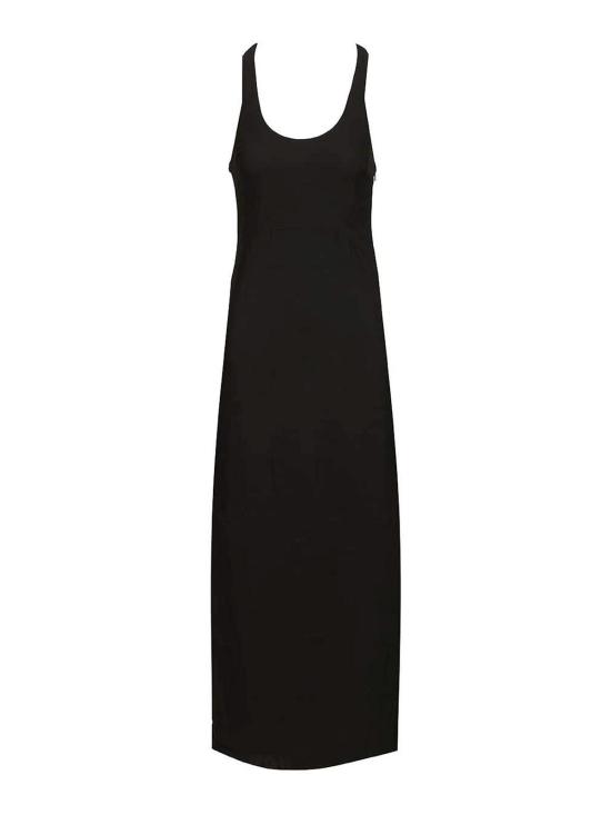 26SS 마토 롱 원피스 FRBDRBLK Black
