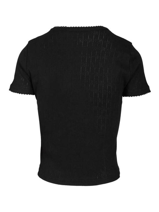 26SS 로테이트 바이 크리스텐슨 반팔 티셔츠 115373000000 Black - ROTATE BY BIRGERCHRISTENSEN