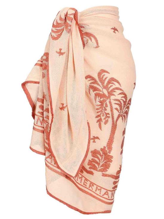 26SS 짐머만 미디 스커트 6052XC26A2BLRU Pink - ZIMMERMANN