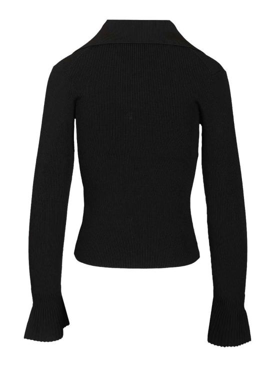 26SS 셀프 포트레이트 긴팔 티셔츠 RS26138TA Black - SELF PORTRAIT