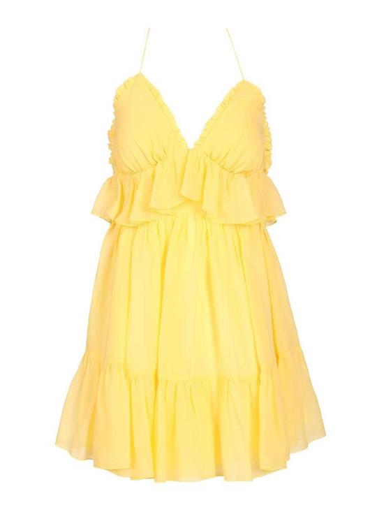 26SS 라쿠엘 디니즈 숏팬츠 5S0305500000193 Yellow