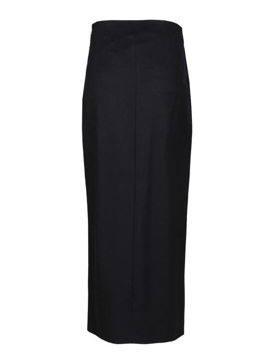 25FW 막스마라 스튜디오 미디 스커트 252611000000000 Blue - MAX MARA STUDIO