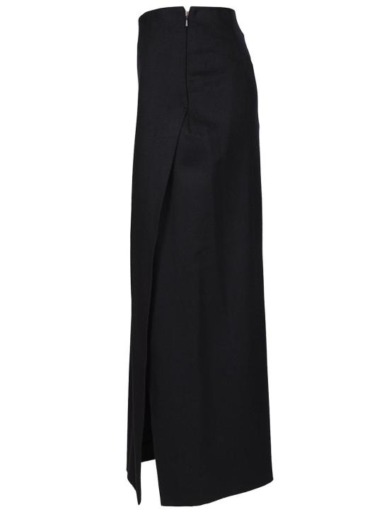 25FW 막스마라 스튜디오 미디 스커트 252611000000000 Blue - MAX MARA STUDIO