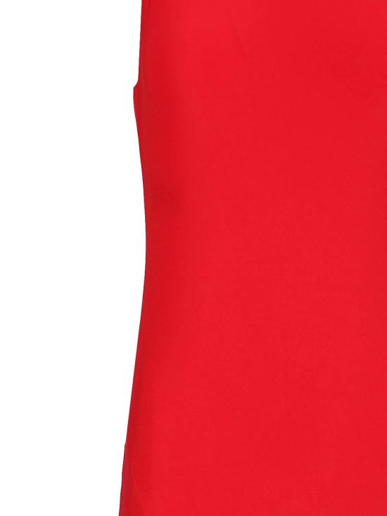 25FW 노마카말리 미디 스커트 KK2253PLB14946TIGERRED Red - NORMA KAMALI