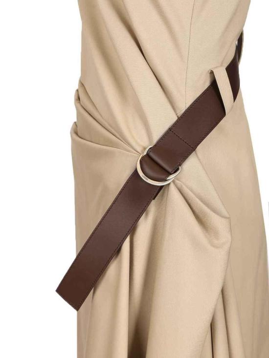 26SS 로에베 미디 스커트 S359Y09XKE2140 Beige - LOEWE