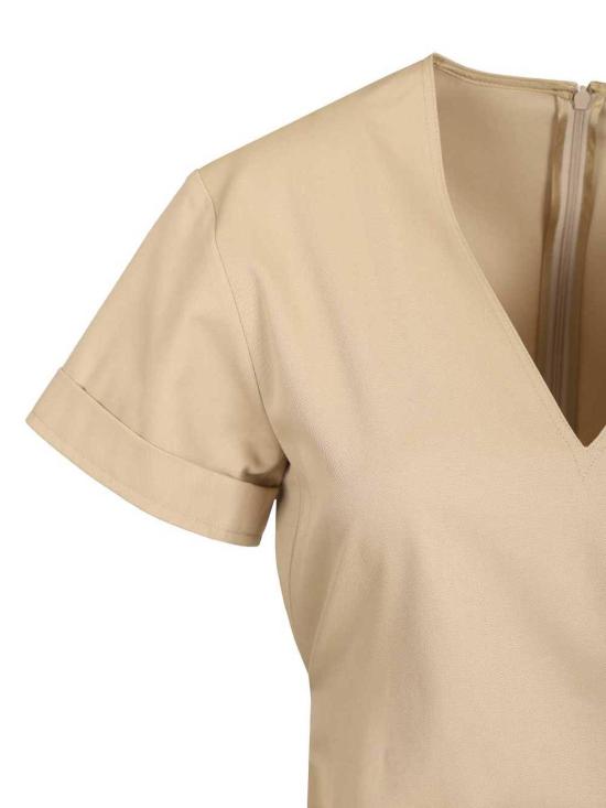 26SS 로에베 미디 스커트 S359Y09XKE2140 Beige - LOEWE