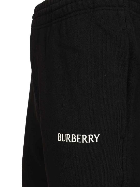 26SS 버버리 로고 코튼 쇼츠 8119002 Black - BURBERRY