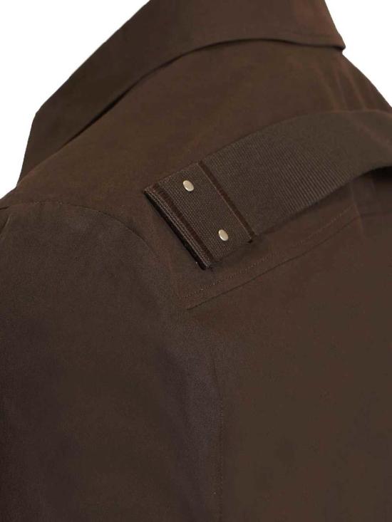26SS 릭 오웬스 긴팔 셔츠 RU01F2237P78 Brown - RICK OWENS