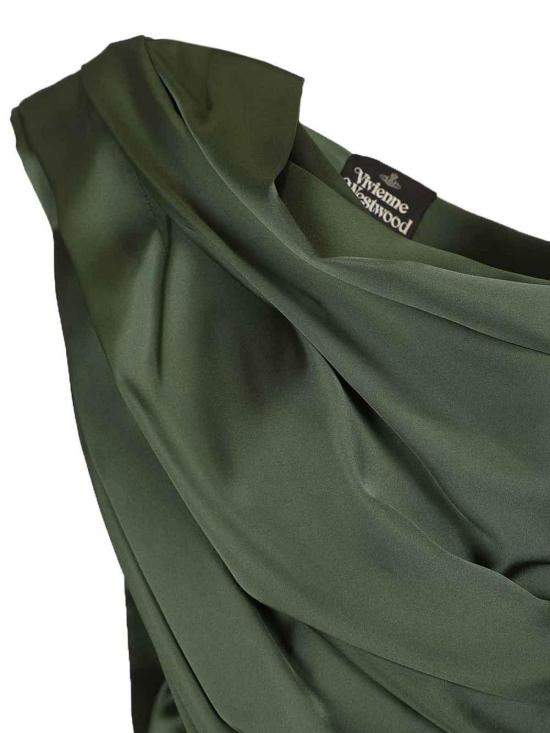 26SS 비비안웨스트우드 미디 스커트 110103AIW01CAM411 Green - VIVIENNE WESTWOOD