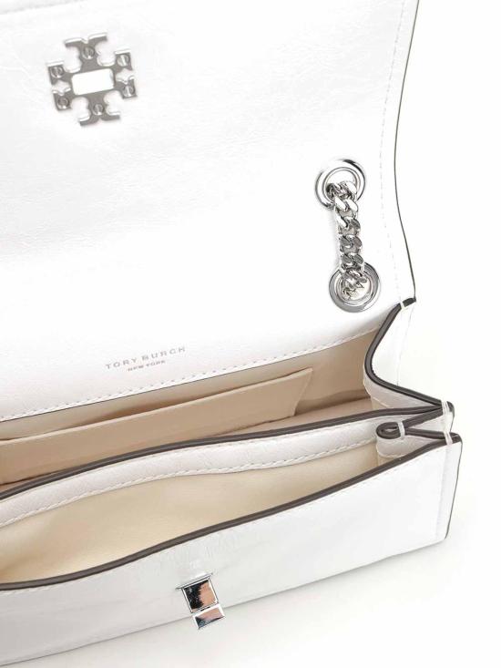 26SS 토리버치 키라 턴락 미니 숄더백 176642100 White - TORY BURCH