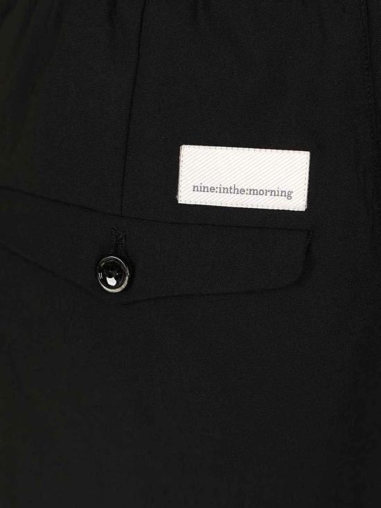 26SS 나인인더모닝 숏팬츠 BAS19M14NERO Black - NINE IN THE MORNING