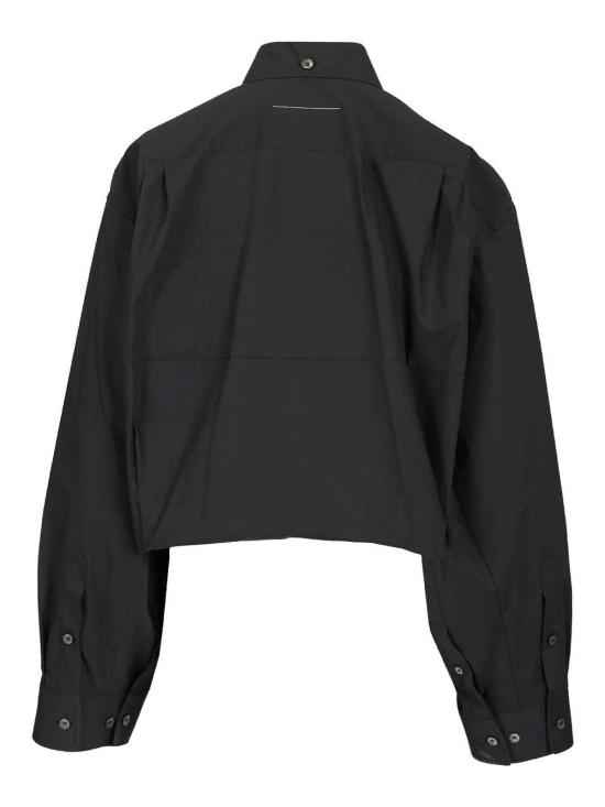 26SS MM6 메종마르지엘라 미러드 코튼 포플린 셔츠 S52DT0058M35256899 Grey - MM6 MAISON MARGIELA