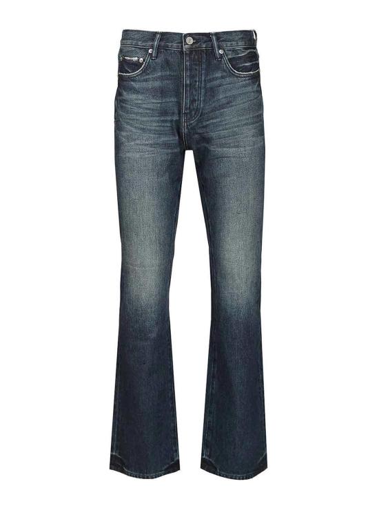 26SS 퍼플 브랜드 스트레이트 팬츠 P026DVIB525DKINDIGO Blue