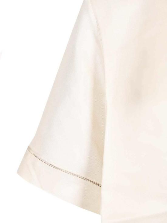 26SS 루루 스튜디오 반팔 티셔츠 HAVANA01IVORY White - LOULOU STUDIO