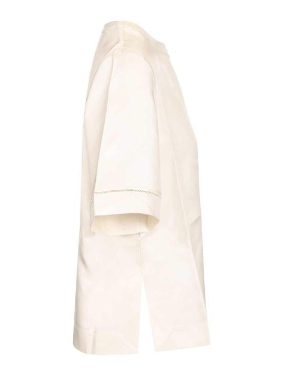 26SS 루루 스튜디오 반팔 티셔츠 HAVANA01IVORY White - LOULOU STUDIO