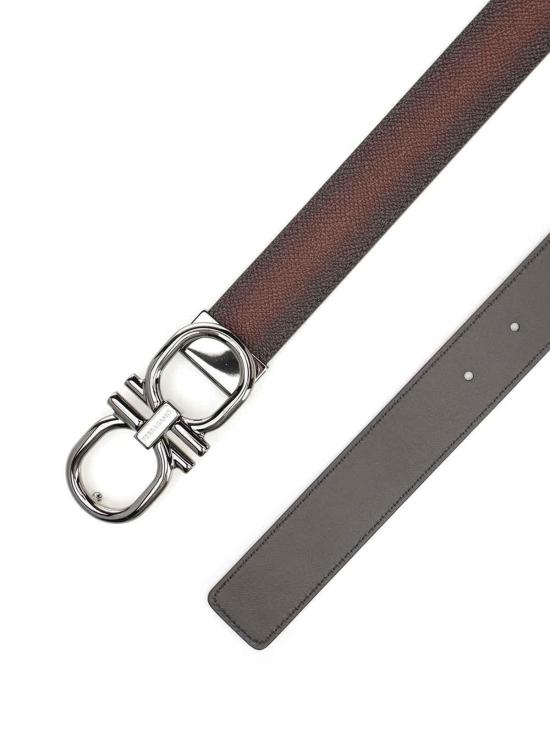 26SS 살바토레 페라가모 가죽 벨트 670643000000000 Brown - SALVATORE FERRAGAMO
