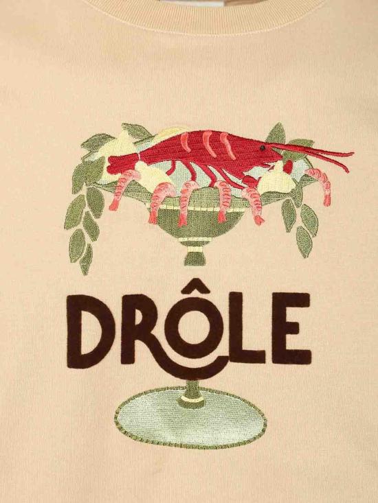 26SS 드롤드무슈 반팔 티셔츠 JTS289CO248BG Beige - DROLE DE MONSIEUR