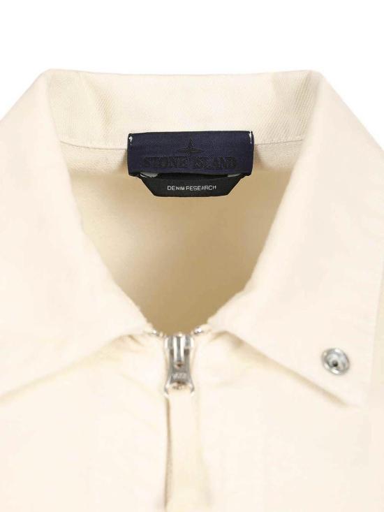 26SS 스톤 아일랜드 셔츠 1200002S0J24V0093 White - STONE ISLAND
