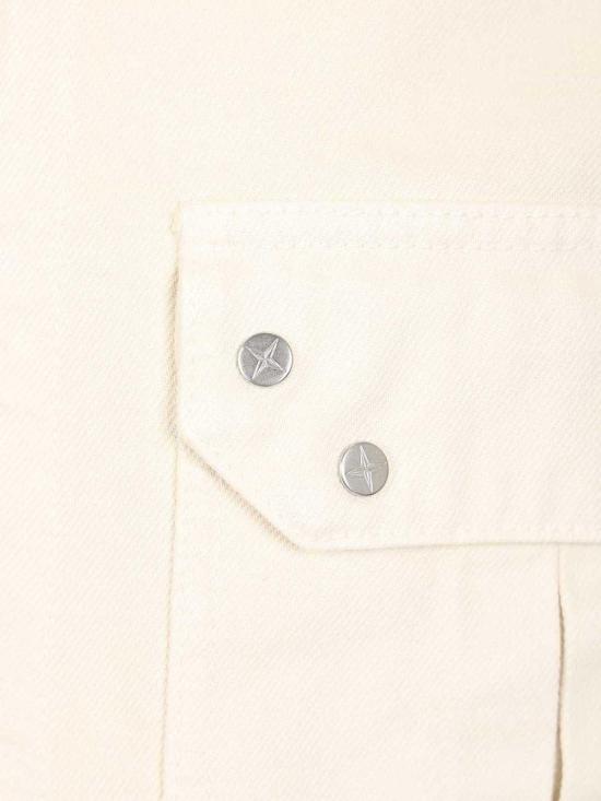 26SS 스톤 아일랜드 셔츠 1200002S0J24V0093 White - STONE ISLAND