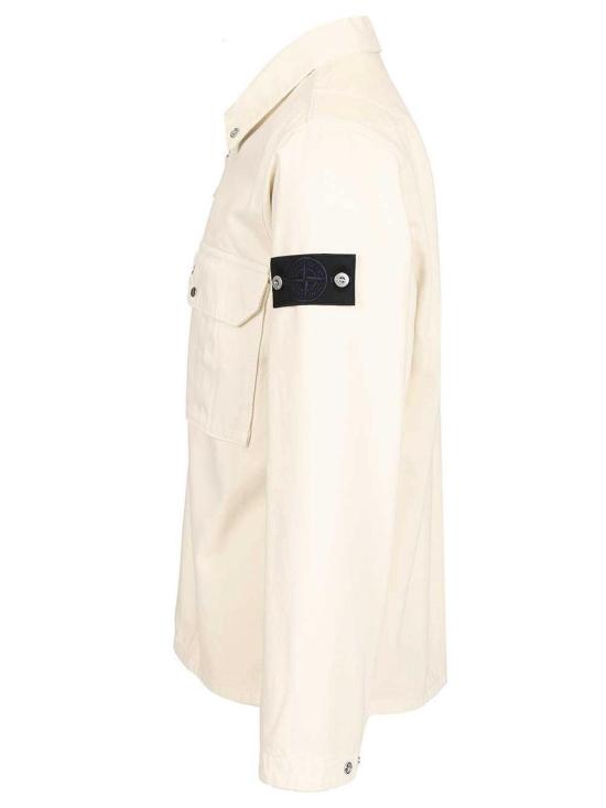 26SS 스톤 아일랜드 셔츠 1200002S0J24V0093 White - STONE ISLAND