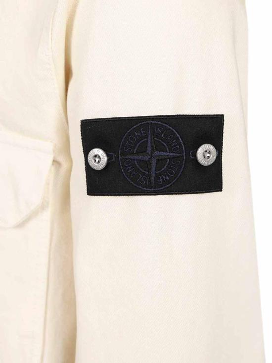 26SS 스톤 아일랜드 셔츠 1200002S0J24V0093 White - STONE ISLAND