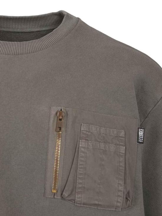 26SS MM6 메종마르지엘라 긴팔 티셔츠 SH0GU0038M25024810 Grey - MM6 MAISON MARGIELA