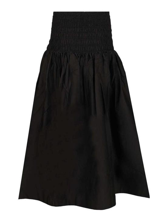 26SS 셀프 포트레이트 미디 스커트 RS26212MSK Black - SELF PORTRAIT