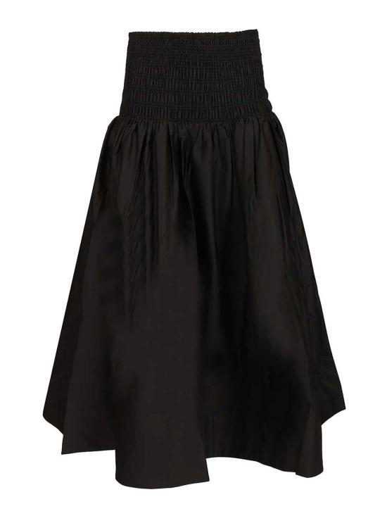 26SS 셀프 포트레이트 미디 스커트 RS26212MSK Black