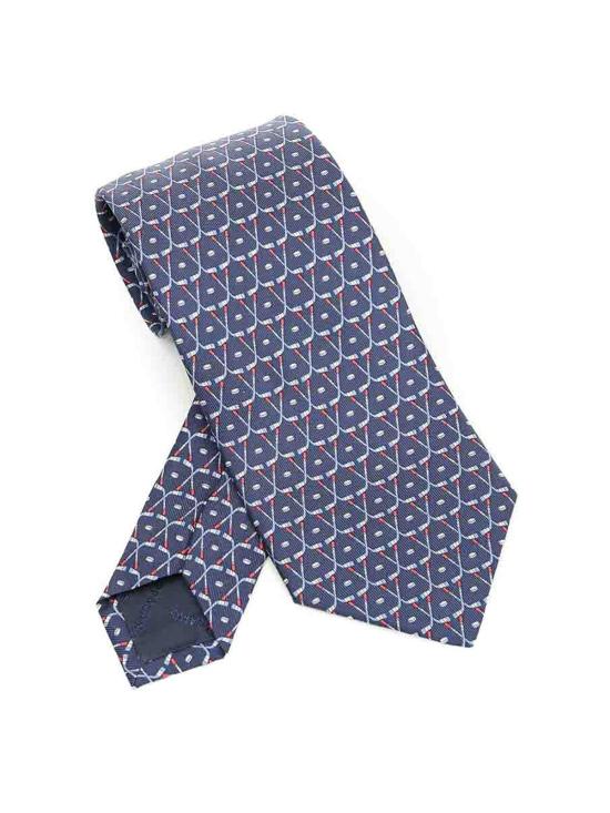 26SS 살바토레 페라가모 넥타이 351388000000000 Blue