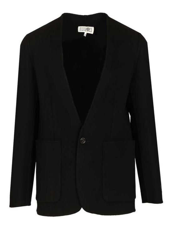 26SS MM6 메종마르지엘라 수트 자켓 SH0AM0079M35761900 Black