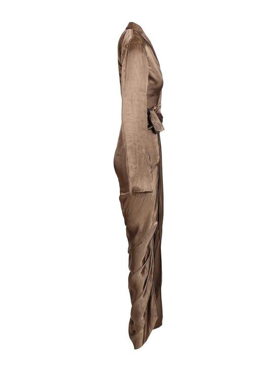 26SS 릭 오웬스 롱 원피스 RP01F6566N34 Brown - RICK OWENS