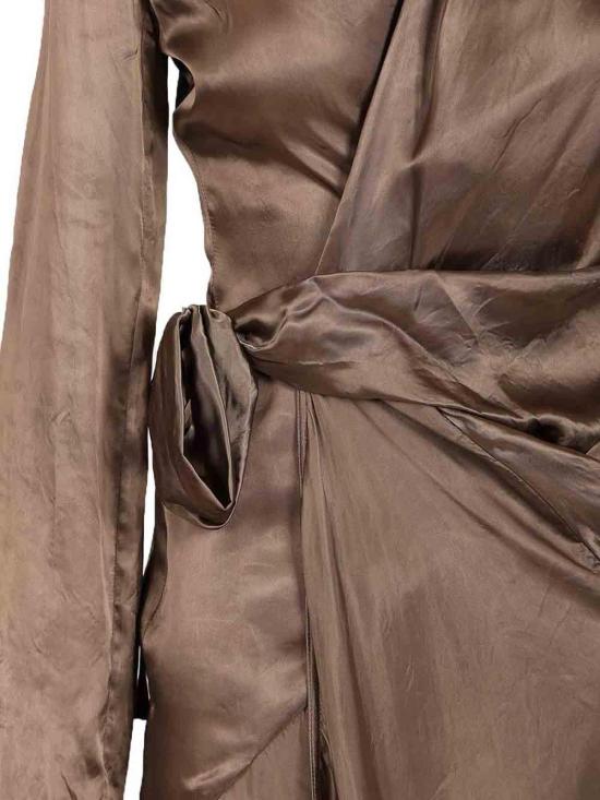 26SS 릭 오웬스 롱 원피스 RP01F6566N34 Brown - RICK OWENS