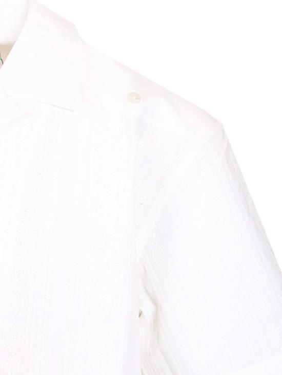 26SS 드롤드무슈 반팔 셔츠 KSH258CO286WT White - DROLE DE MONSIEUR