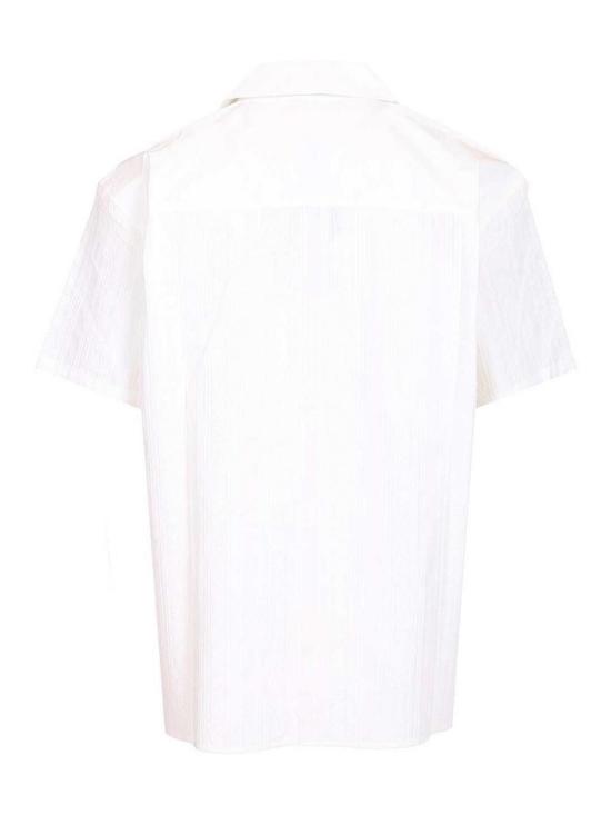 26SS 드롤드무슈 반팔 셔츠 KSH258CO286WT White - DROLE DE MONSIEUR