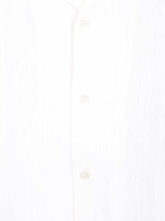 26SS 드롤드무슈 반팔 셔츠 KSH258CO286WT White - DROLE DE MONSIEUR