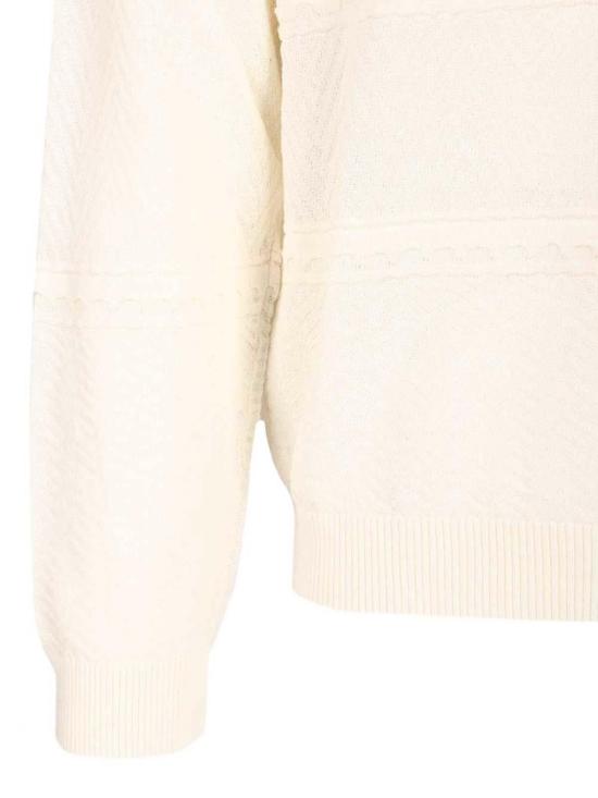 26SS 엠포리오 아르마니 스웨터 EM004442AF25739U1151 White - EMPORIO ARMANI