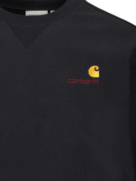 26SS 칼하트 아메리칸 스크립트 스웨트셔츠 I025475J0XX Blue - CARHARTT